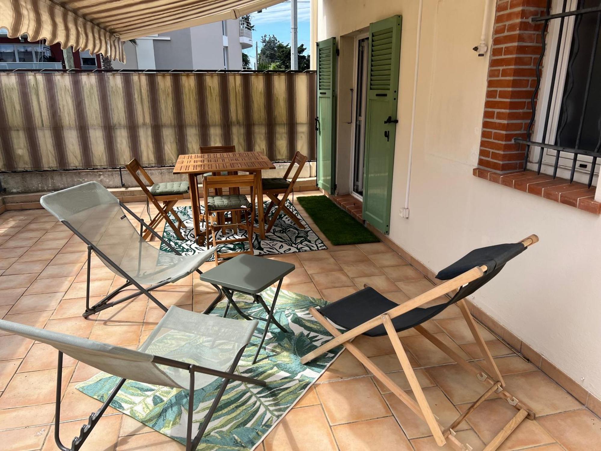 2 Pieces, Terrasse 30m2 Antibes